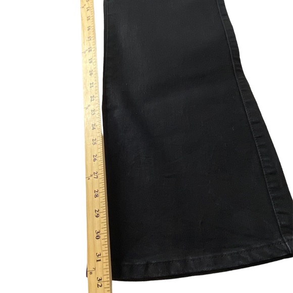 City Chic Black Denim Mid Rise Bootcut Jeans - Picture 9 of 9